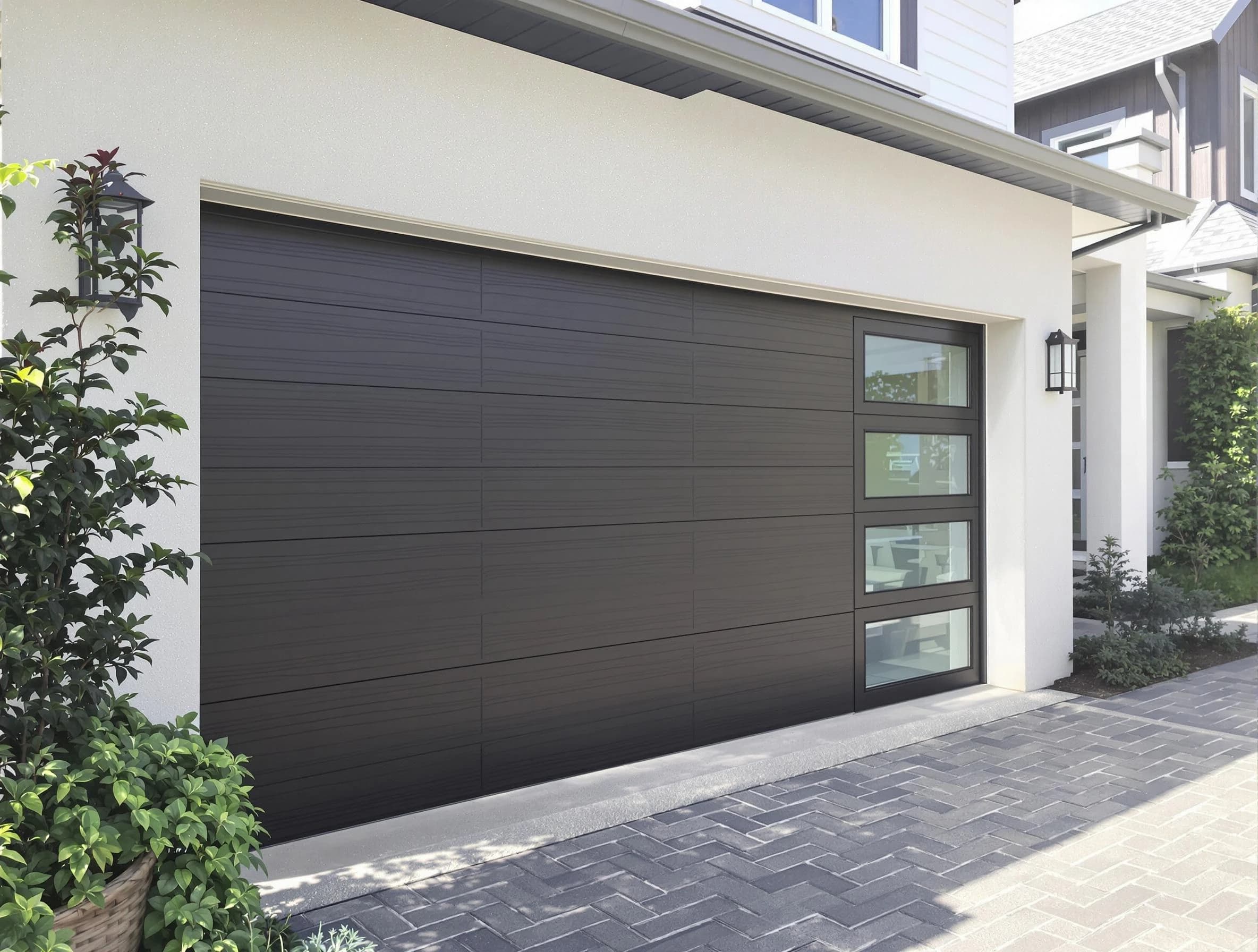 Custom garage door installation by Grayson Garage Door Repair in Grayson
