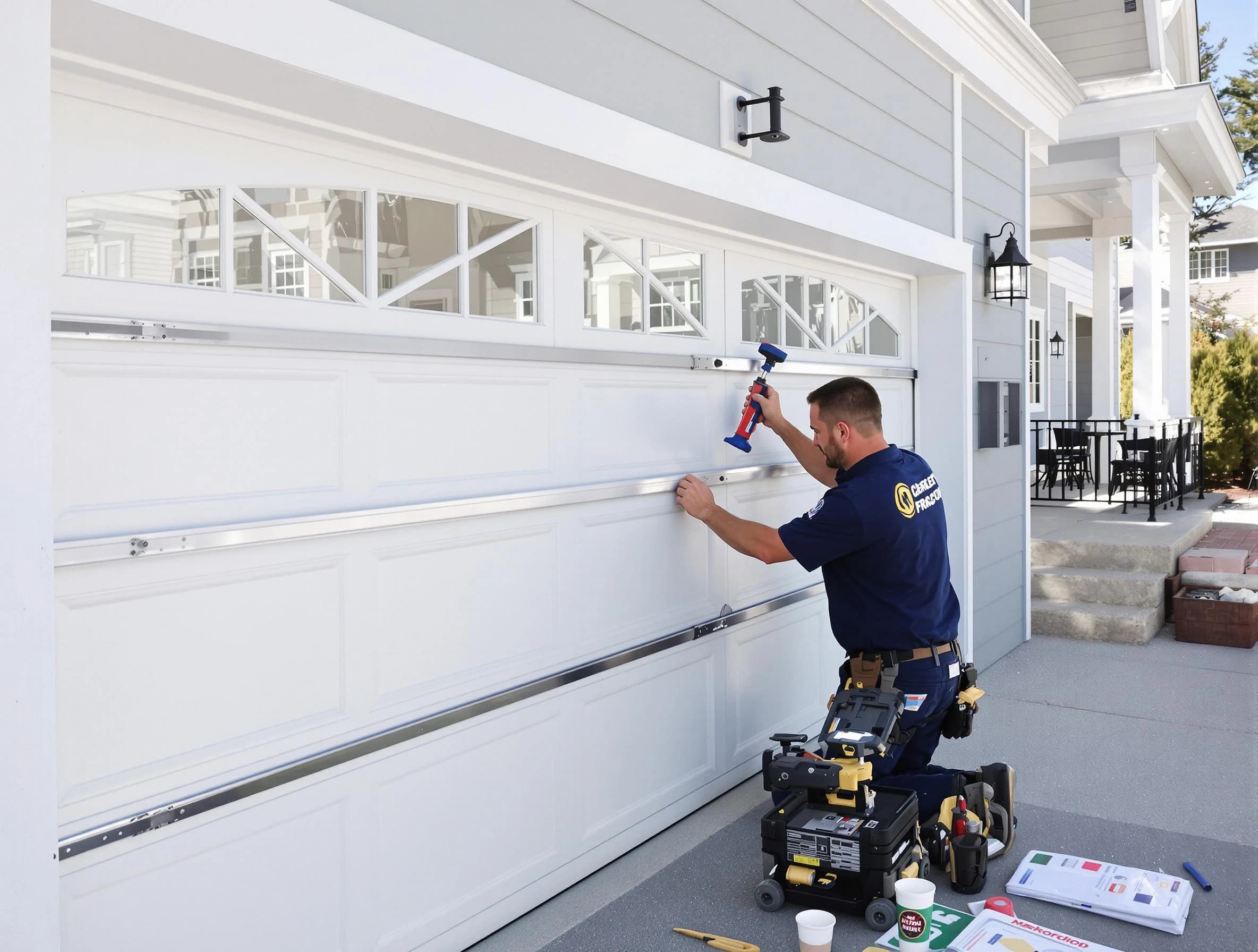 Professional garage door installation by Grayson Garage Door Repair in Grayson