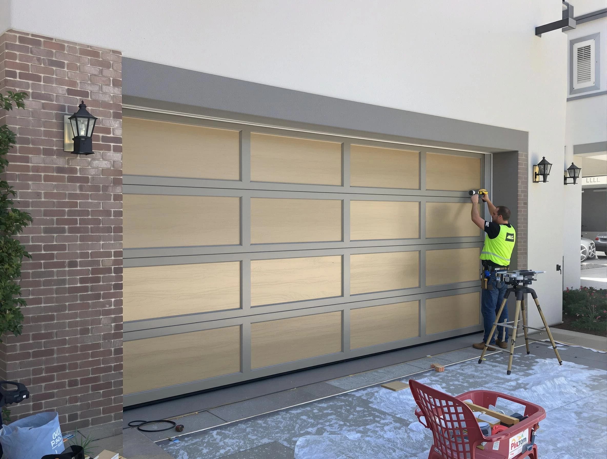 Garage door replacement service by Grayson Garage Door Repair in Grayson