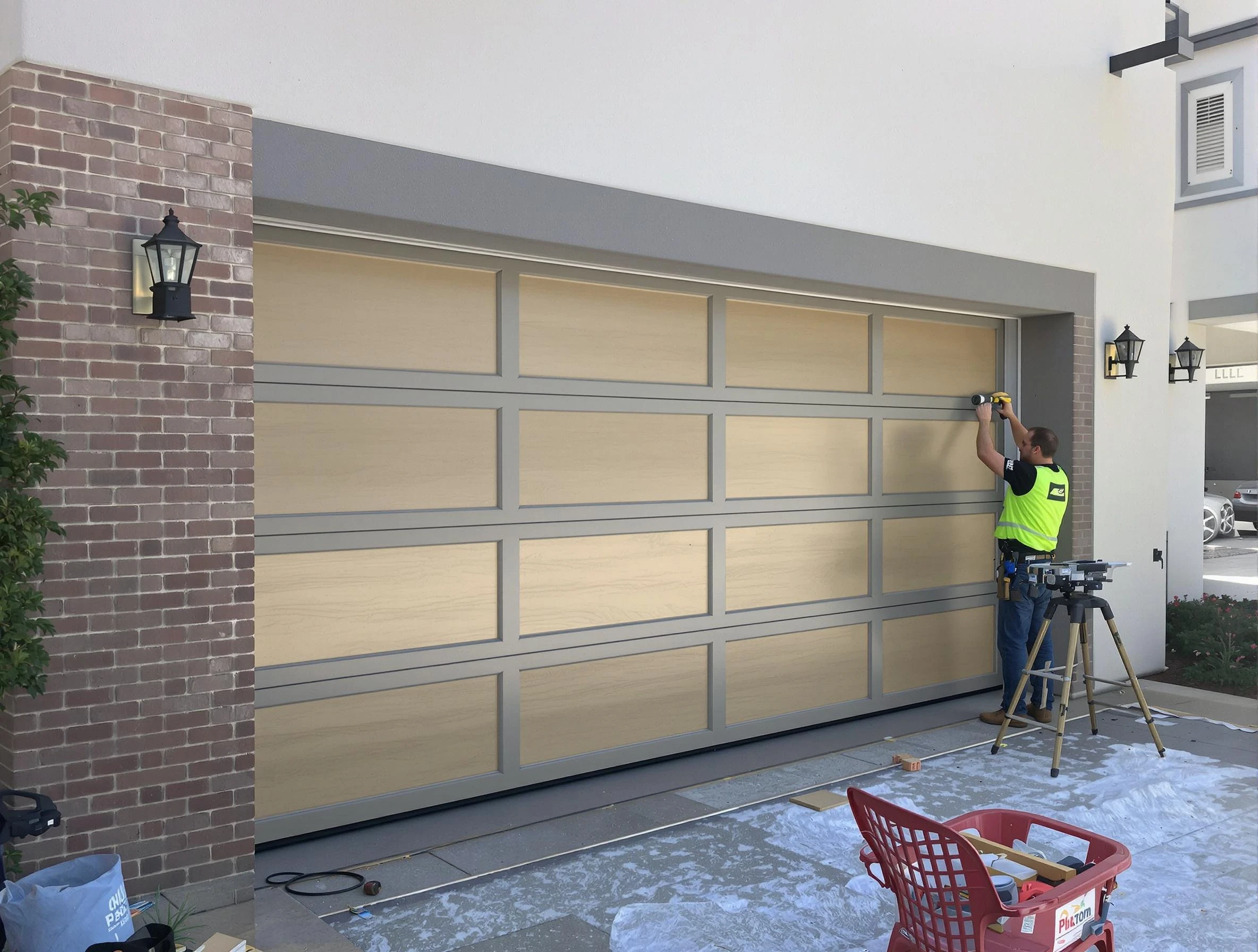Garage door replacement service by Grayson Garage Door Repair in Grayson